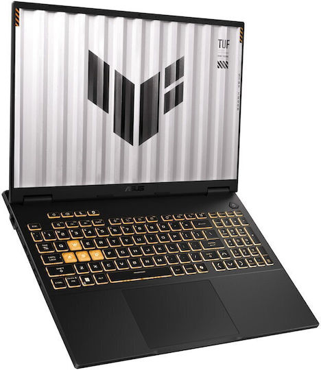 Asus TUF Gaming F16 FX608JMI-TU284 16" IPS FHD+ 144Hz (i5-14450HX/16GB/512GB SSD/GeForce RTX 5050/Fără sistem de operare) Jaeger Gray (Tastatură Engleză Internațională)