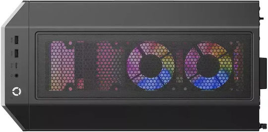 Lenovo Loq Tower 26ADR10 Настолен компютър (Ryzen 7-8745HX/64GB DDR5/1TB SSD/W10 Pro)