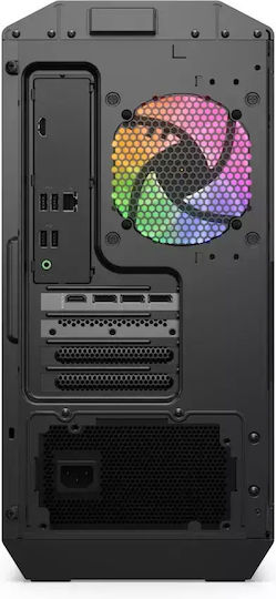 Lenovo Loq Tower 26ADR10 Настолен компютър (Ryzen 7-8745HX/32GB DDR5/500GB SSD/W10 Pro)