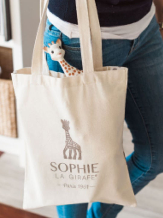 Sophie La Girafe Kids Beige Bag 39x31cm