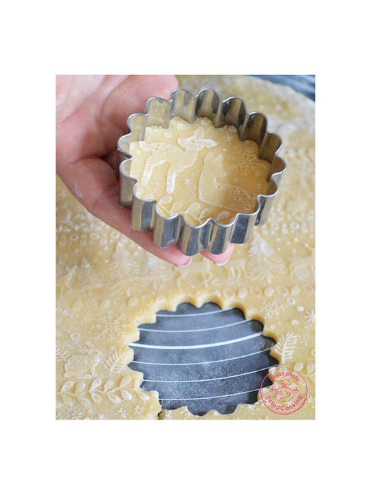 Scrap Cooking Christmas Rolling Pin Wooden Nutcrackers 39x4.5x4.5cm 18pcs