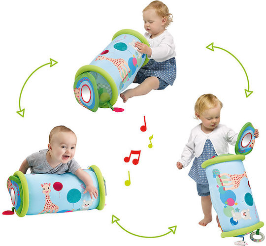 Sophie La Girafe Fabric Barrel Animal with Sounds for 6+ Months