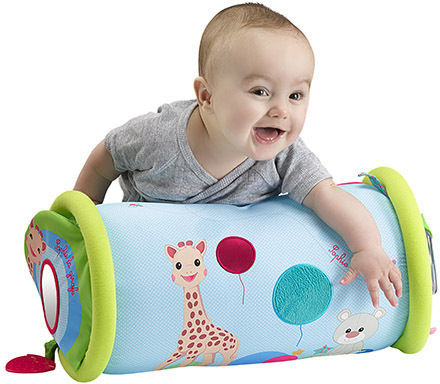 Sophie La Girafe Fabric Barrel Animal with Sounds for 6+ Months