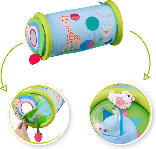 Sophie La Girafe Fabric Barrel Animal with Sounds for 6+ Months