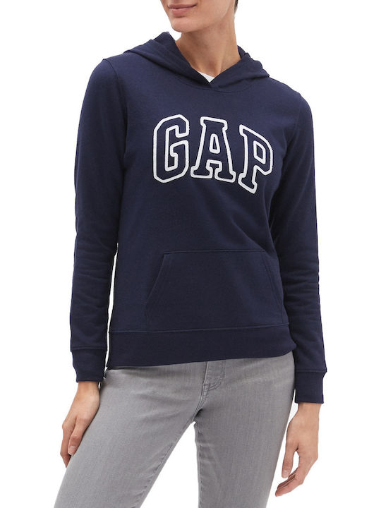 Women's Sweatshirt Hooded Navy Blue