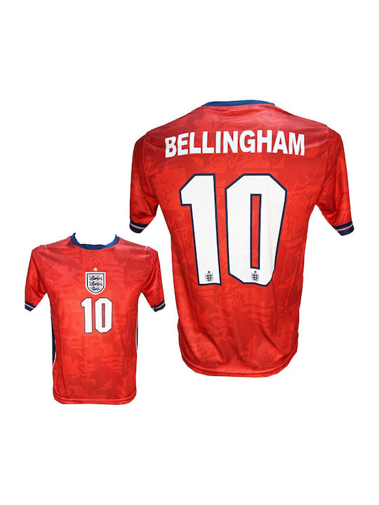 Men's Football Appearance England National Team Bellingham Red 300626-05