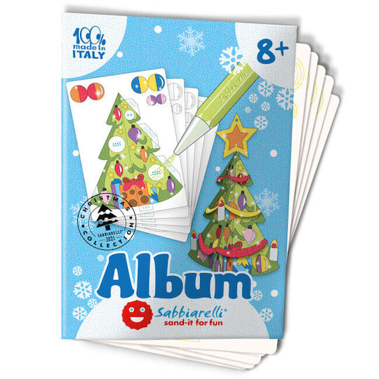 Sabbiarelli 3D Christmas Tree Painting Marble Powder 8+
