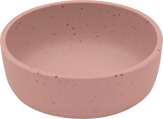 Kikka Boo Feeding Set Blush from Silicone Pink 5 Pieces for 6+ Months