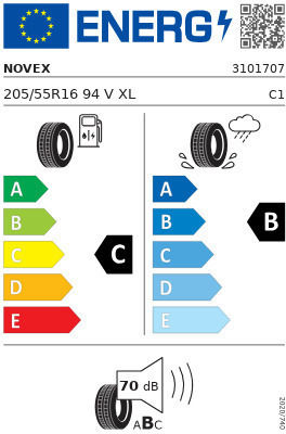205/55r16 91V Novex Sp 5 XL