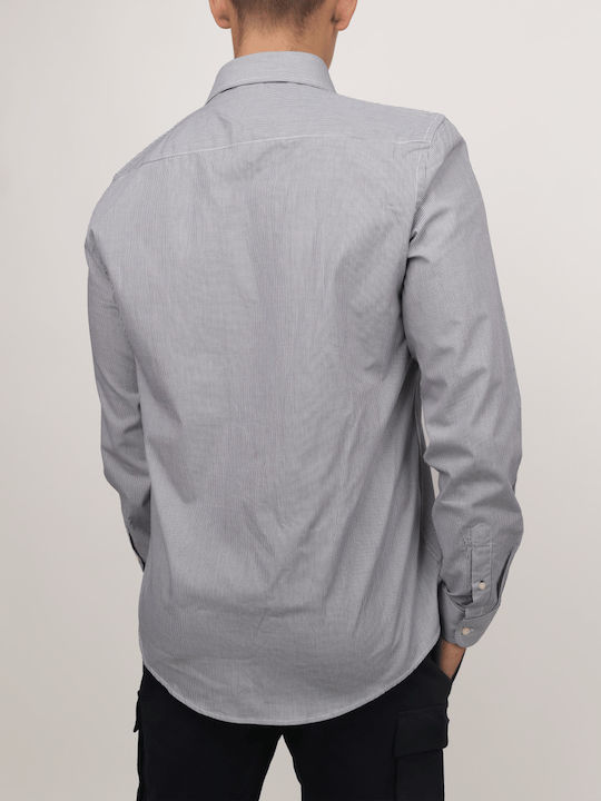 Long-Sleeve Cotton Shirt B-brass