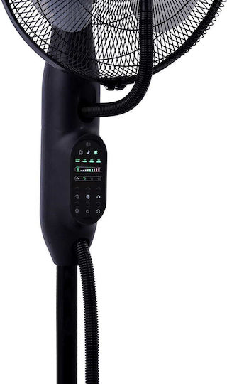 Mist Fan Misting Fan 75W Fan Diameter 40.64cm With Remote Control Black