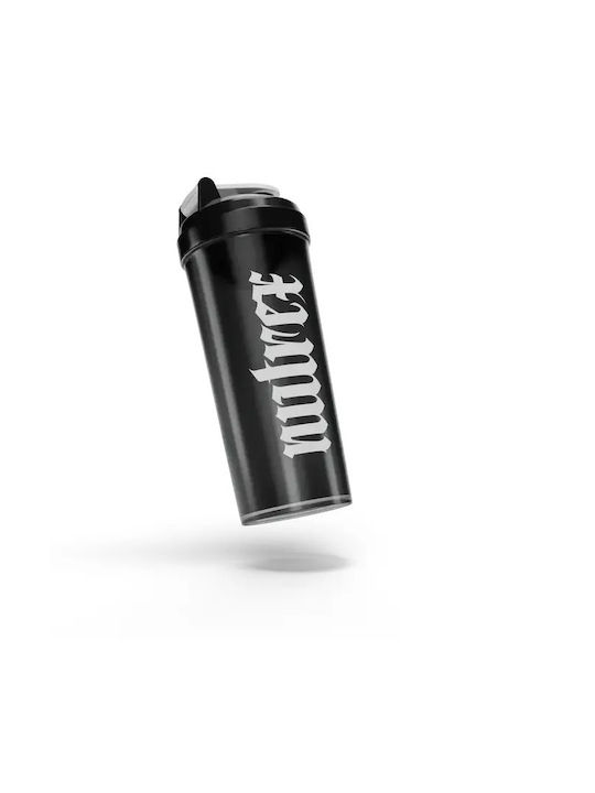 Logo Шейкър За Протеини 700ml Пластмасов Черен