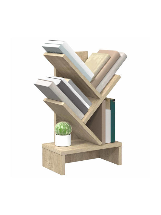 Bookcase Processed Wood 30x18x48cm