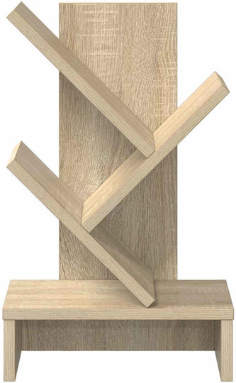 Bookcase Processed Wood 30x18x48cm