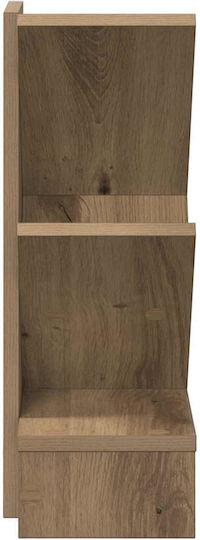 Bücherregal Bearbeitetes Holz 30x18x48cm