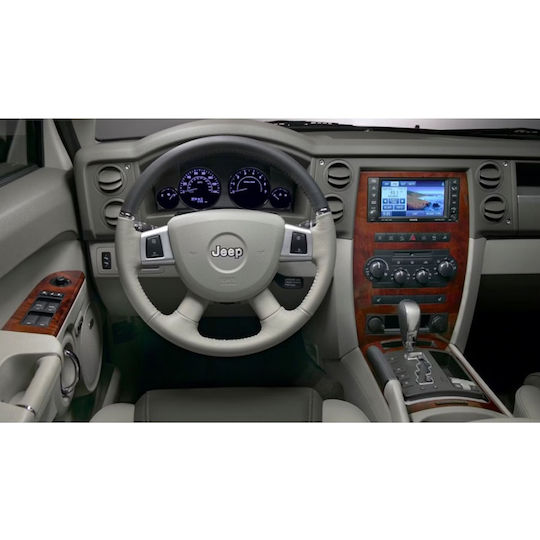 Carmedia Car Audio System for Jeep Commander 2007-2009 (Bluetooth/USB/WiFi/GPS/Apple-Carplay/Android-Auto) with Touch Screen 12.3"