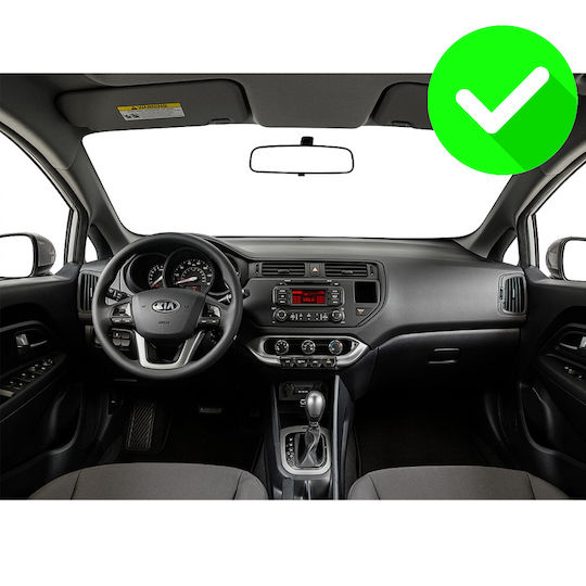 Carmedia Ηχοσύστημα Αυτοκινήτου για Kia Rio 2012-2015 (Bluetooth/USB/WiFi/GPS/Apple-Carplay/Android-Auto) με Οθόνη Αφής 9"