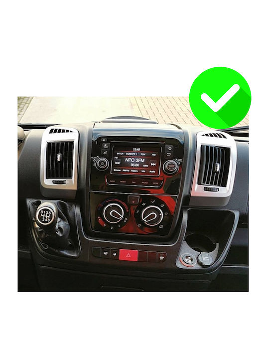 Carmedia Car Audio System for Peugeot Boxer Fiat Ducato Citroen Jumper 2006-2021 (Bluetooth/USB/WiFi/GPS/Apple-Carplay/Android-Auto) with Touch Screen 12.3"