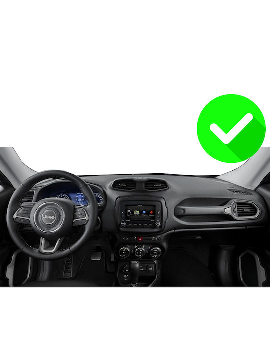 Carmedia Car Audio System for Jeep Renegade 2014+ (Bluetooth/USB/WiFi/GPS/Apple-Carplay/Android-Auto) with Touch Screen 9"