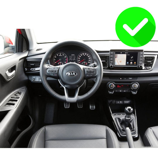 Carmedia Ηχοσύστημα Αυτοκινήτου για Kia Rio / Stonic 2017 (Bluetooth/USB/WiFi/GPS/Apple-Carplay/Android-Auto) με Οθόνη Αφής 9"