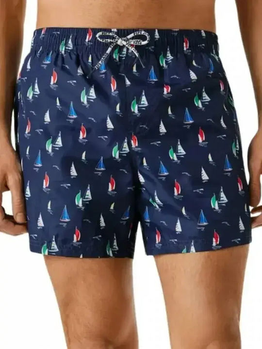 Costum De Baie Bărbați Pantaloni Scurți Albastru Marin