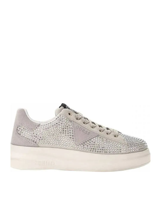 Elbina Damen Sneakers Silber