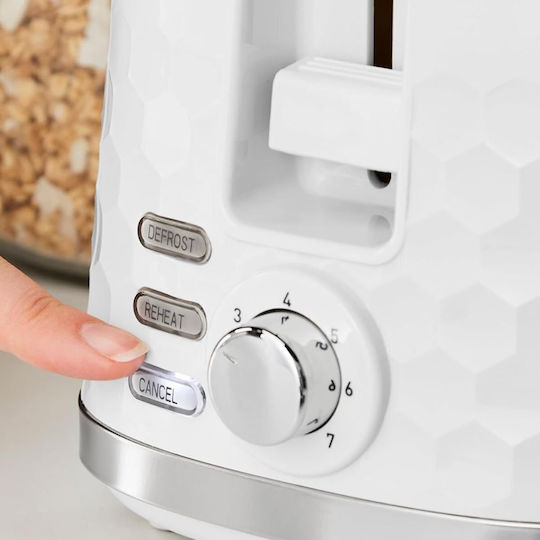 Morphy Richards Φρυγανιέρα 2 Θέσεων 850W Λευκή