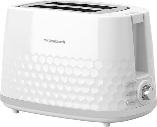 Morphy Richards Φρυγανιέρα 2 Θέσεων 850W Λευκή
