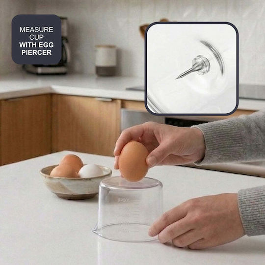 Black & Decker Βραστήρας Αυγών 400W Μαύρος