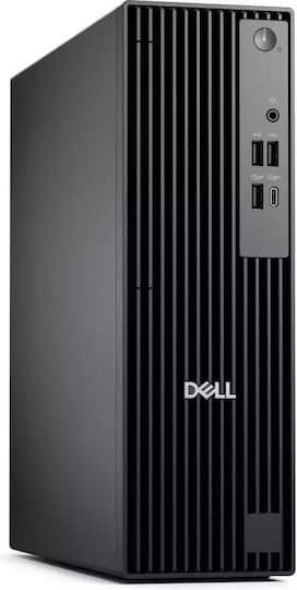 Dell Pro Slim Компютри В Компактен Формат Настолен Компютър (Ultra 5-235/16GB DDR5/1TB SSD/W10 Home)