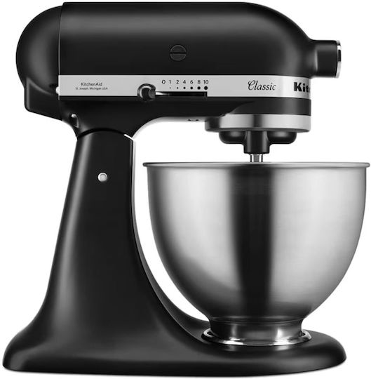 Kitchenaid Stand Mixer 275W with Stainless Bowl 4.3lt Black