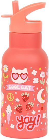 A Little Lovely Company Plastic Kids' Dinner Set 0.35lt Pink