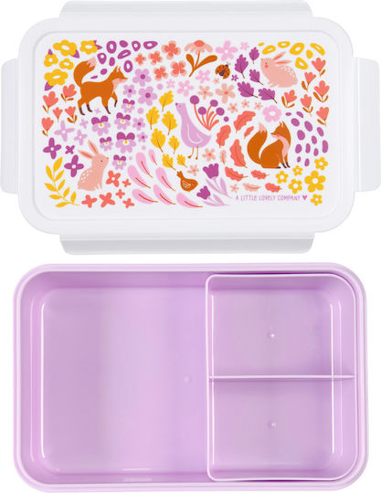 A Little Lovely Company 0.45L Pink 30 x 23.5 x 10cm Kids' Food Containers Set