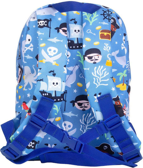 A Little Lovely Company 0.45L Light Blue Kids' Food Containers 30 x 23.5 x 10cm