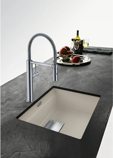 Franke Kubus Pro Undermount Kitchen Sink Made of Liquid Granite L52xW46cm Brown