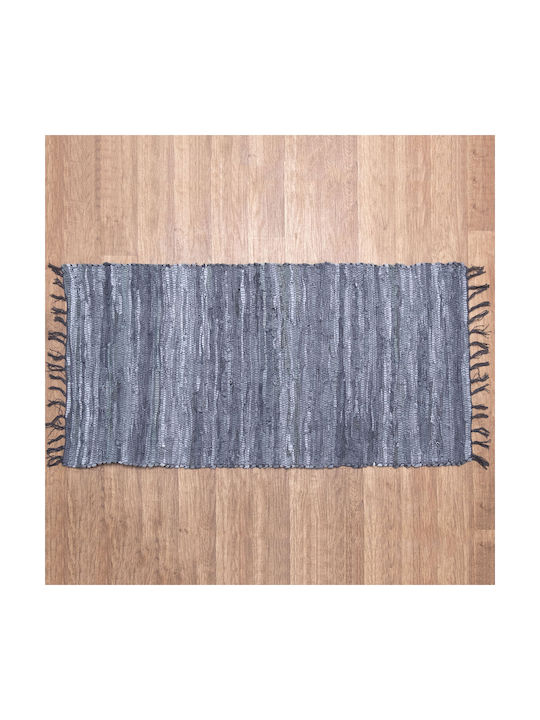 Viopros Rug Rug Fireplace Rectangular Leather Gray