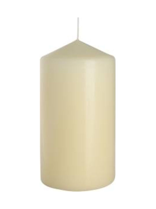Mondex Lumânare Decorativă Ecru 8x10 cm