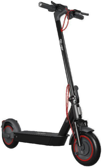 Siver 10 Plus Elektroroller mit 20 km/h Höchstgeschwindigkeit und 65 km Reichweite in Schwarz Farbe