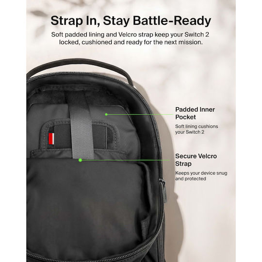 Belkin Gaming Crossbody Bag Nintendo Switch2 Black.ena022hqbk