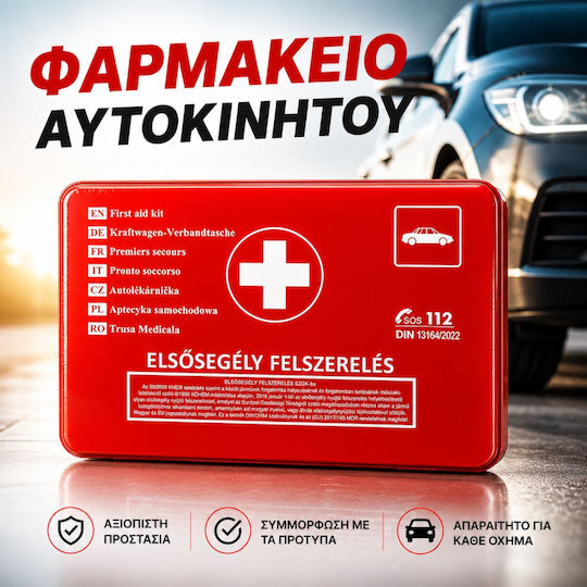 Car First Aid Kit Box with Equipment