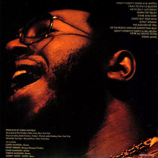 Curtis Mayfield Curtis Live Cd