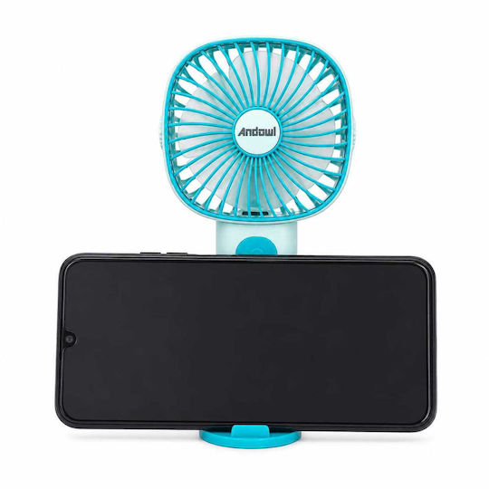 Andowl Handheld USB Orange Fan Q-HF23
