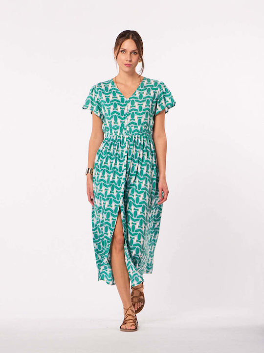 Καλοκαιρινό Midi Σεμιζιέ Φόρεμα Isadora Dress