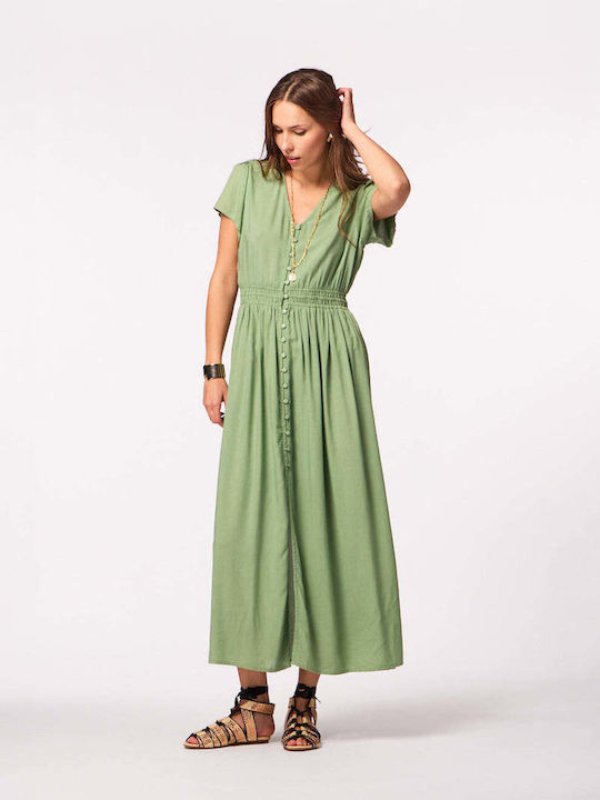 Summer Maxi Shirt Dress Ivy Dress