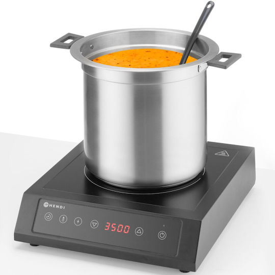 Hendi Professionelle Suppenschüssel Schwarze (10lt)