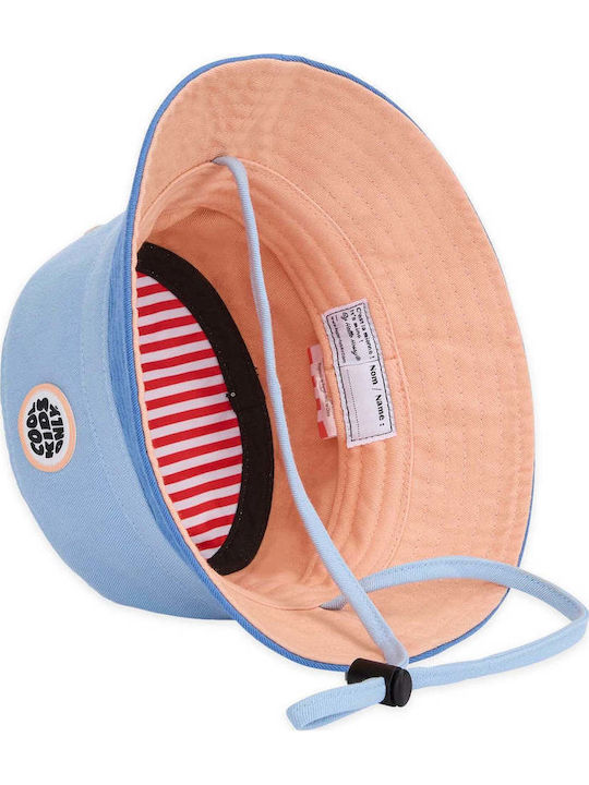 Hello Hossy Kids' Fabric Turquoise Hat