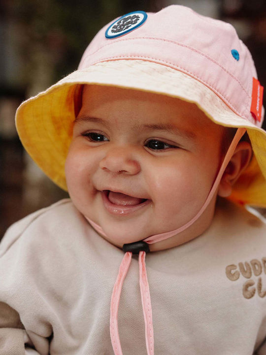 Hello Hossy Kids Fabric Hat Pink