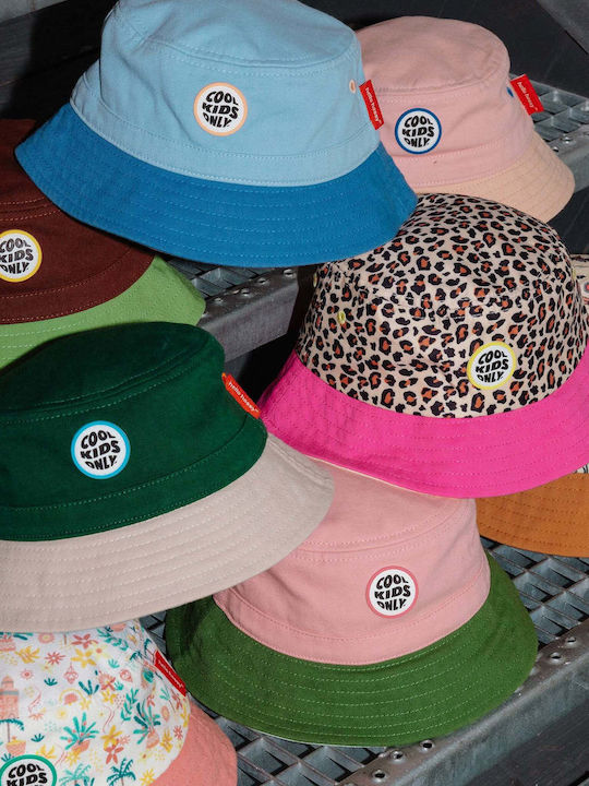 Hello Hossy Kids Fabric Hat Pink