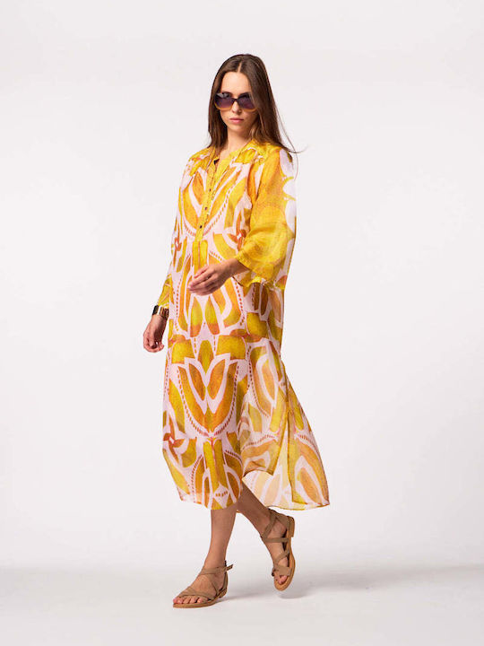 Achilleas Accessories Women's Maxi Beach Caftan Mireya Kaftan