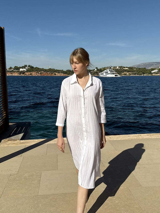 Achilleas Accessories Дамско Кафтан Плажно Maribel Kaftan
